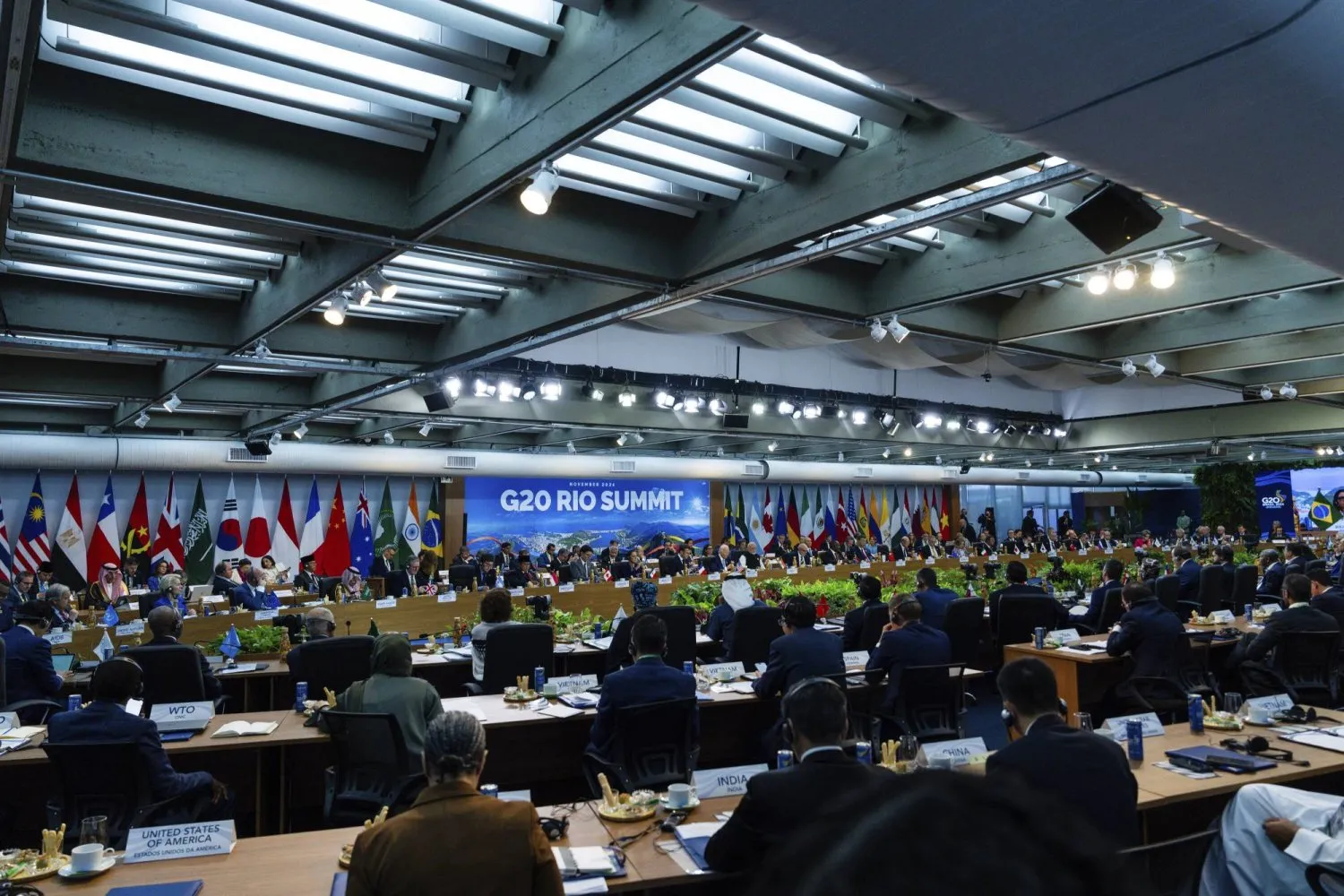 G20 leaders meet in Brazil. (Reuters) 