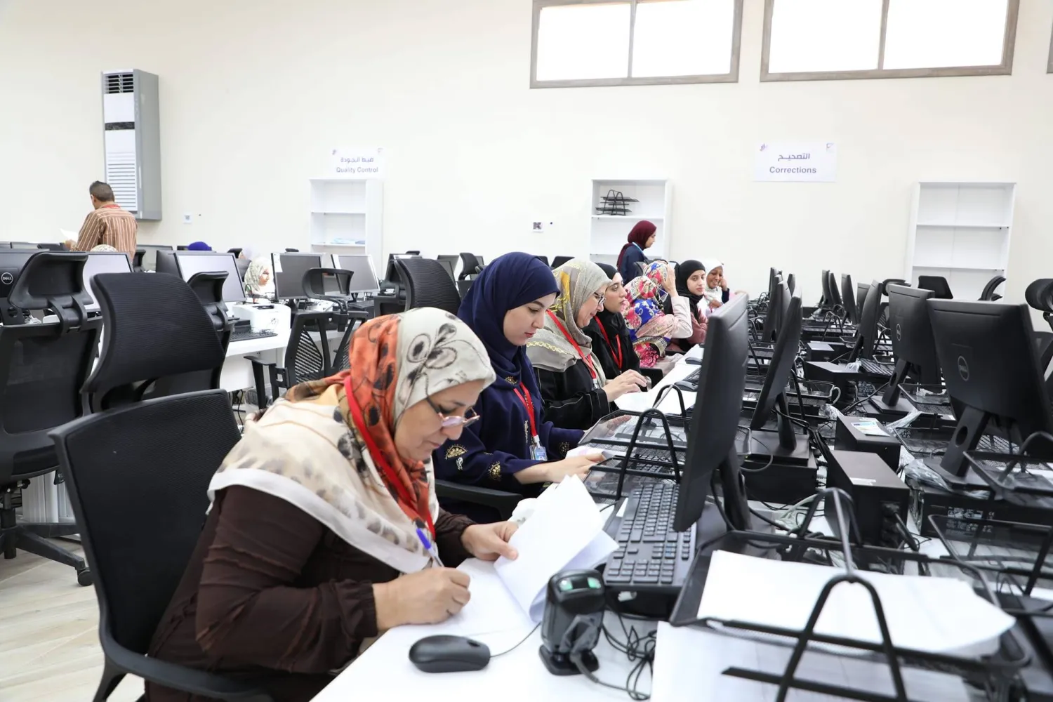 صورة وزعتها مفوضية الانتخابات لإحصاء نتائج البلديات (المفوضية)