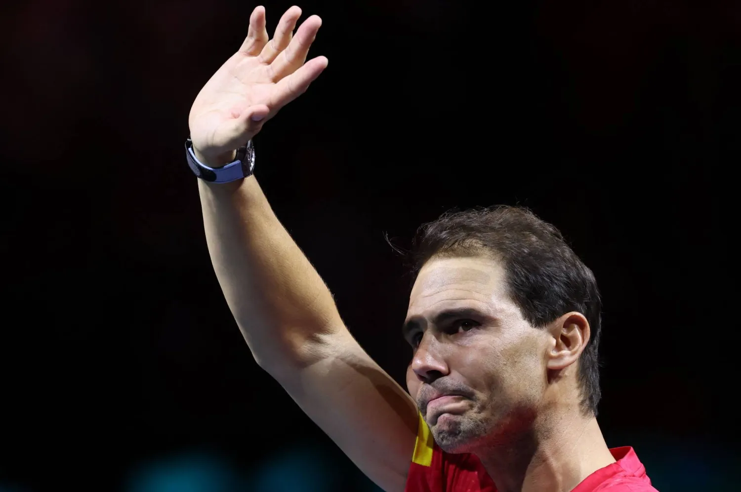 نادال يودع الجماهير (أ.ف.ب)