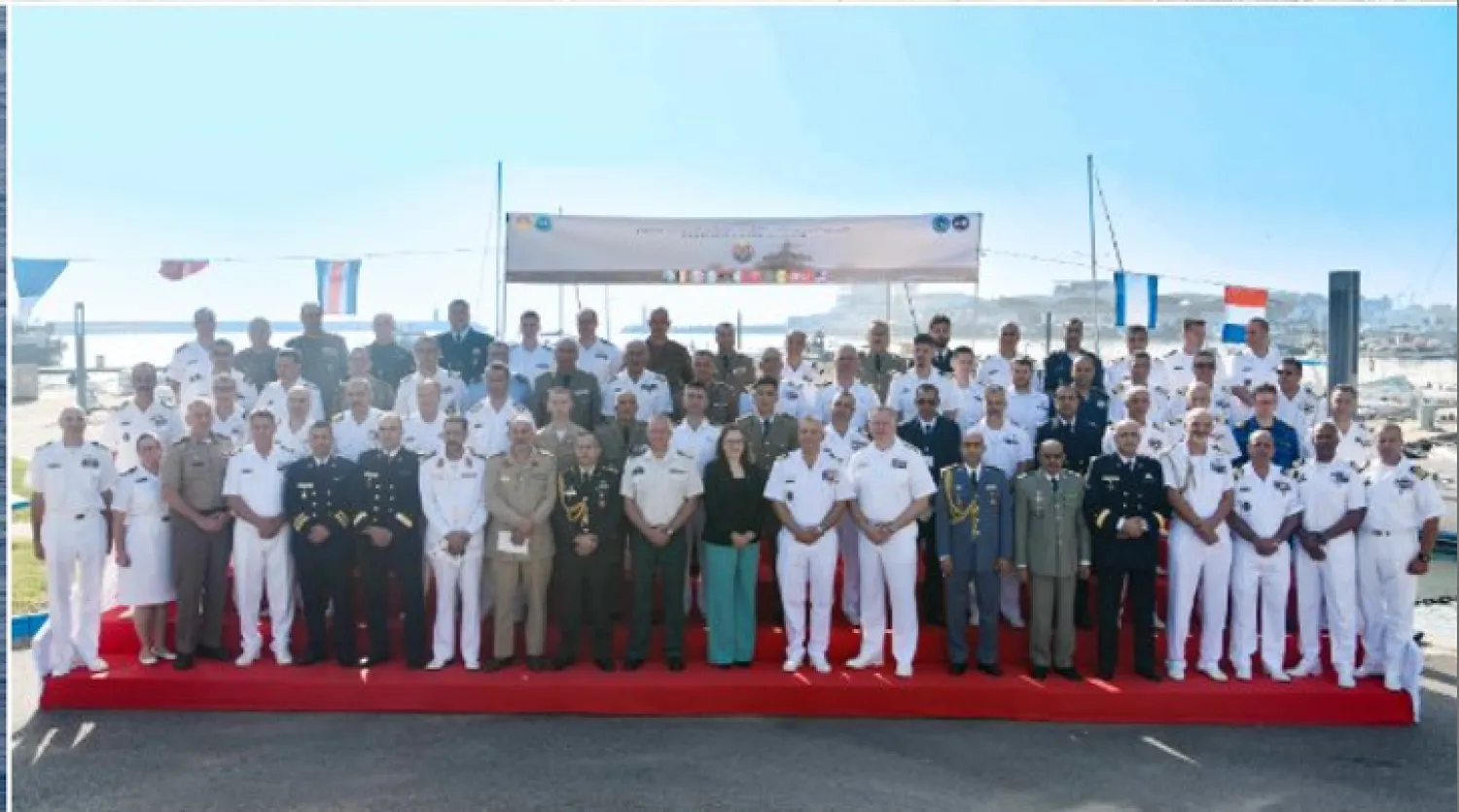 مشاركون في المناورات البحرية التي نفذتها «أفريكوم» (السفارة الأميركية)