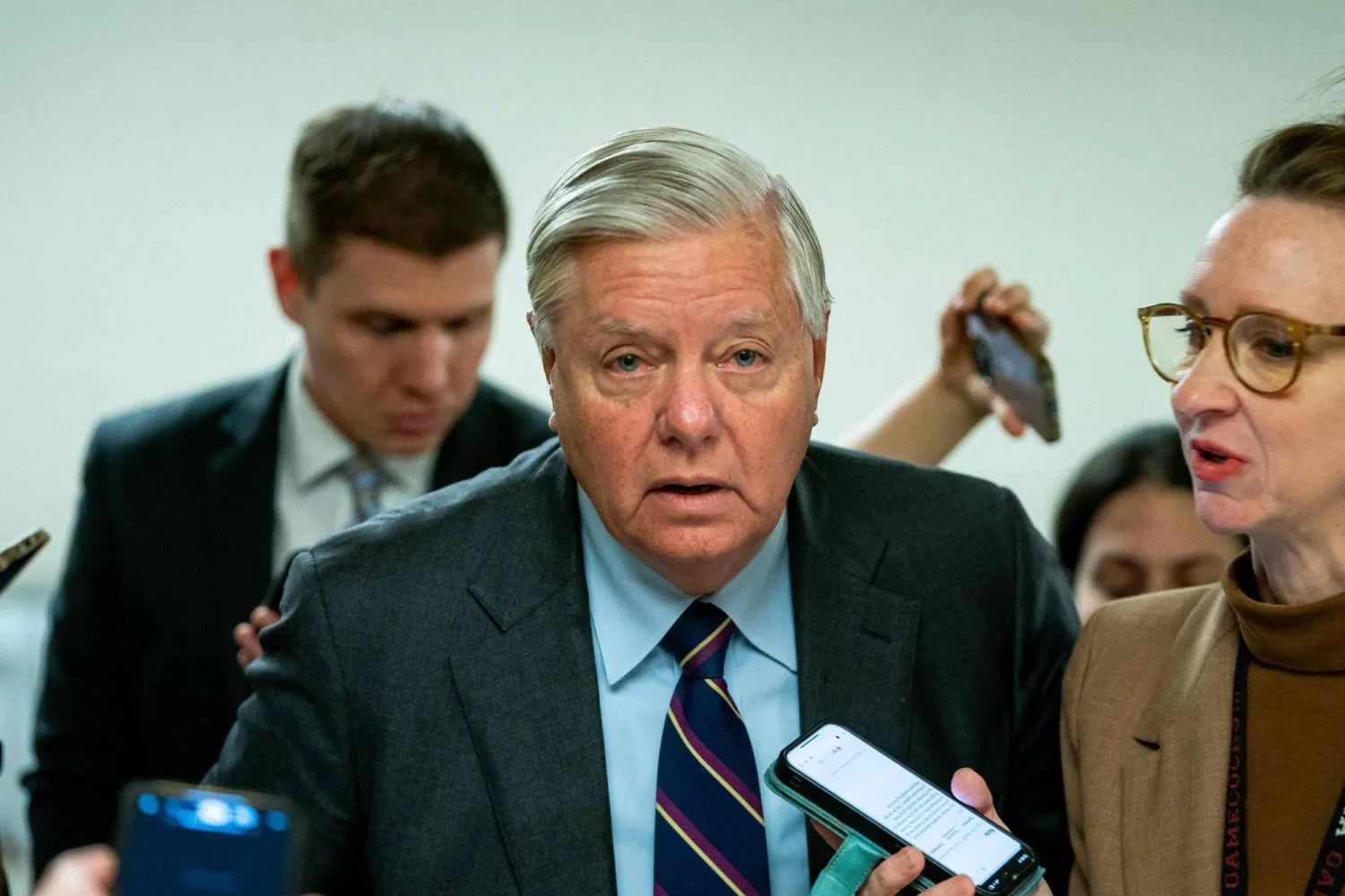 Cumhuriyetçi Senatör Lindsey Graham (AFP)