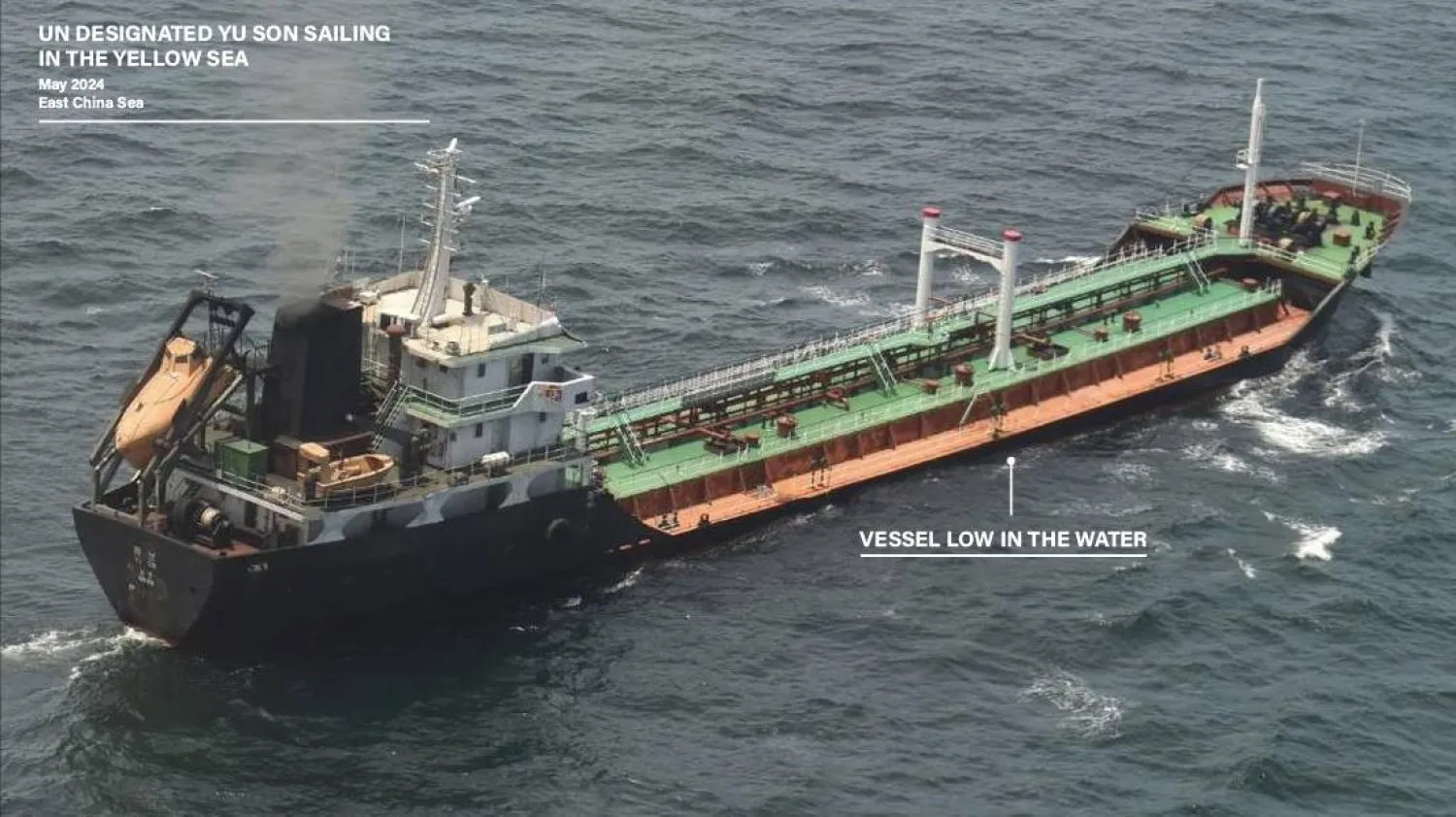   Rusya limanında bir Kuzey Kore gemisi (Açık Kaynak Merkezi)