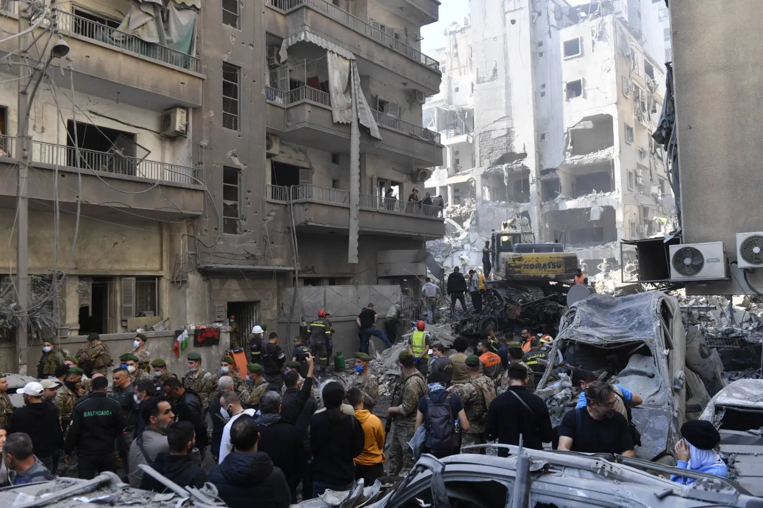 حي البسطة معروف باكتظاظه بالسكان في قلب بيروت (الشرق الأوسط)