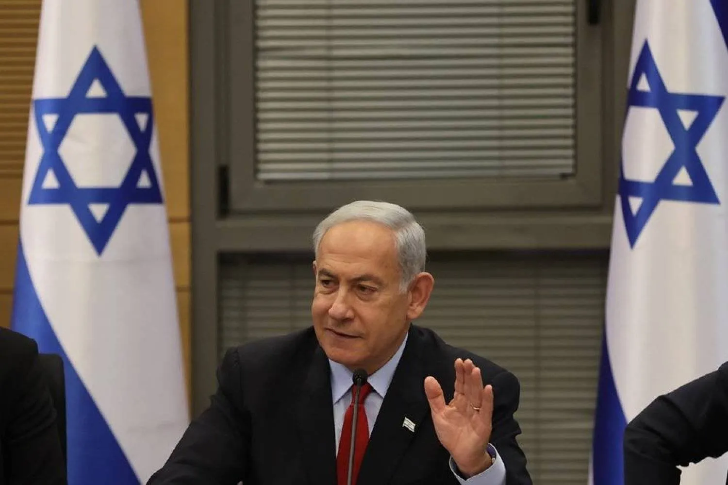 23 May 2023, Israel, Jerusalem: Israeli Prime Minister Benjamin Netanyahu gives a statement in the Knesset. (dpa)