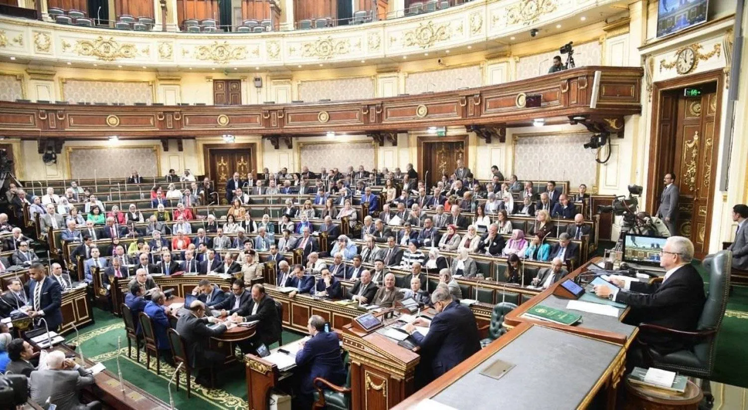 من جلسة سابقة لمجلس النواب المصري (الحكومة المصرية)