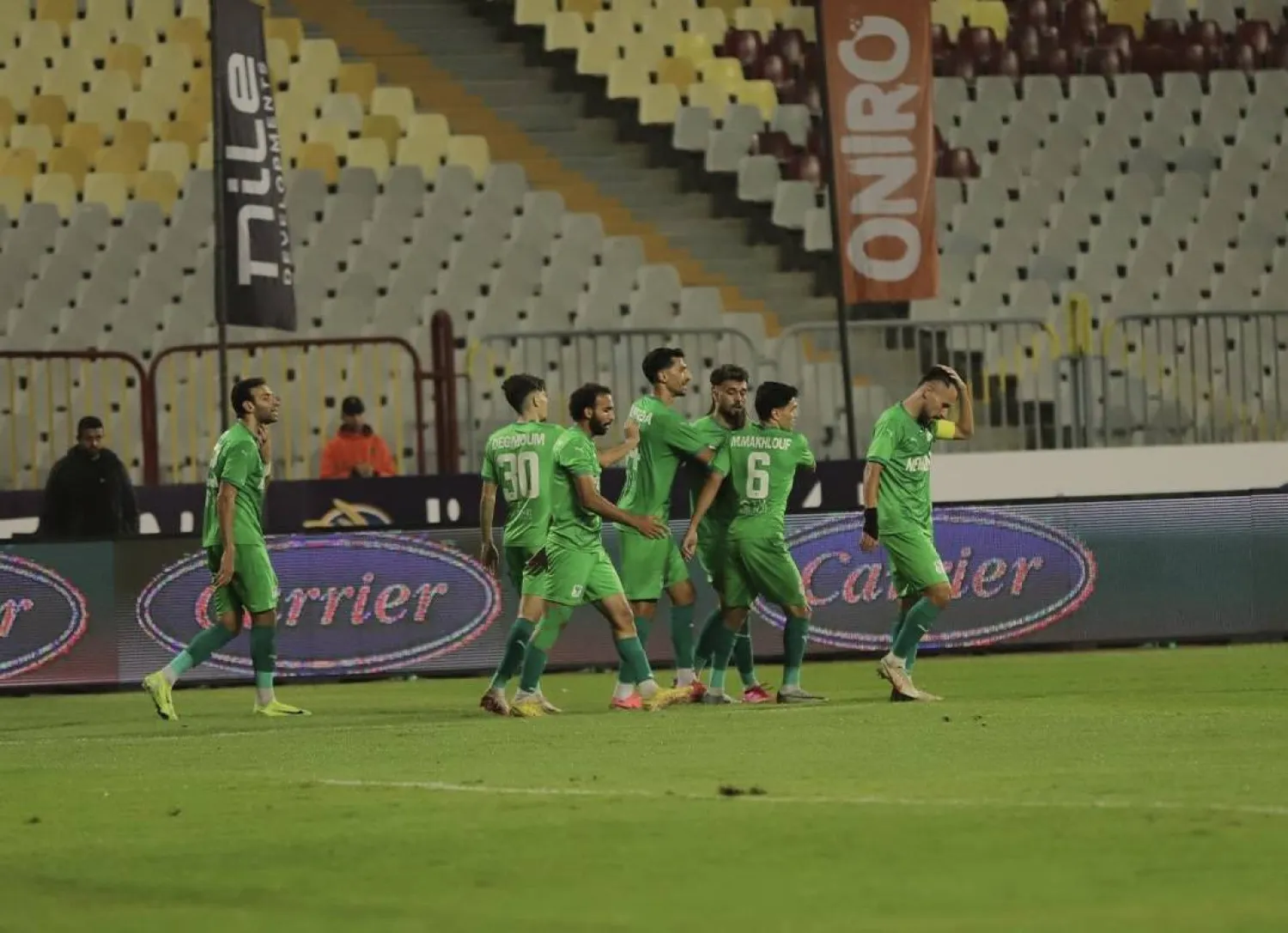 كرّس المصري عقدته للزمالك حيث حقق فوزه الثالث على التوالي (رابطة الدوري المصري)