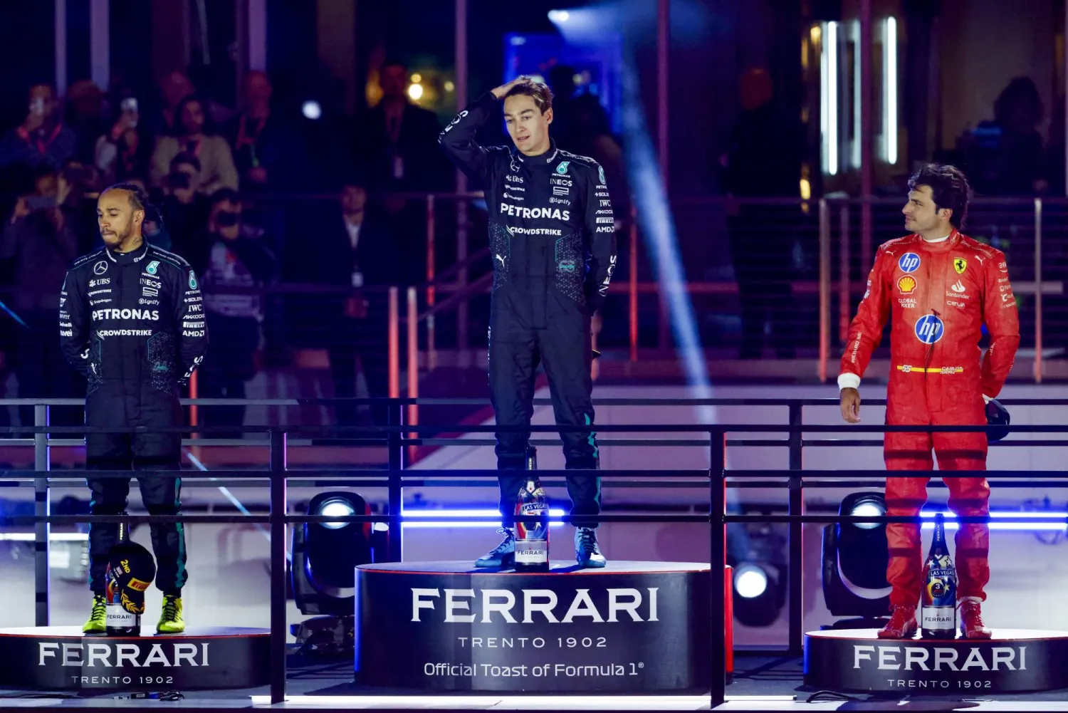 فرستابن ضمن الفوز باللقب في سباق «جائزة لاس فيغاس الكبرى» باحتلال المركز السادس (إ.ب.أ)