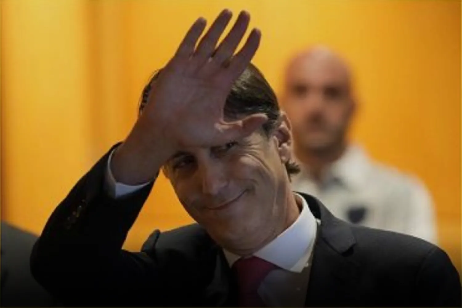 Hochstein Beyrut Uluslararası Havaalanı’na gelişi sırasında (NNA)