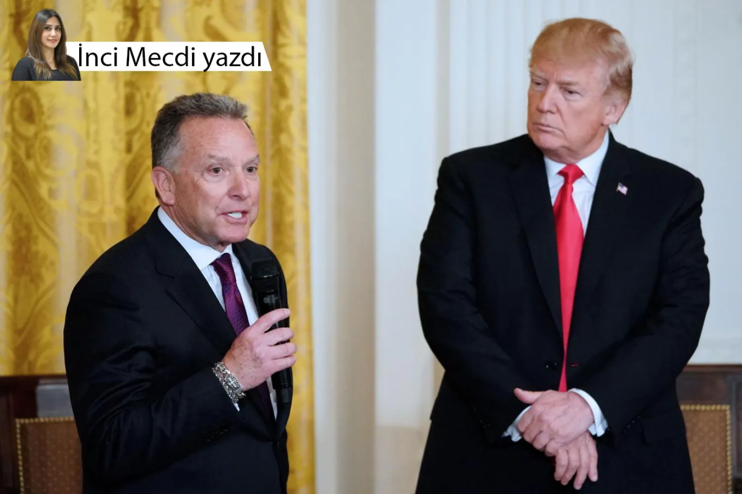ABD Başkanı Donald Trump 2018 yılında Steve Witkoff ile Beyaz Saray'da (AFP)
