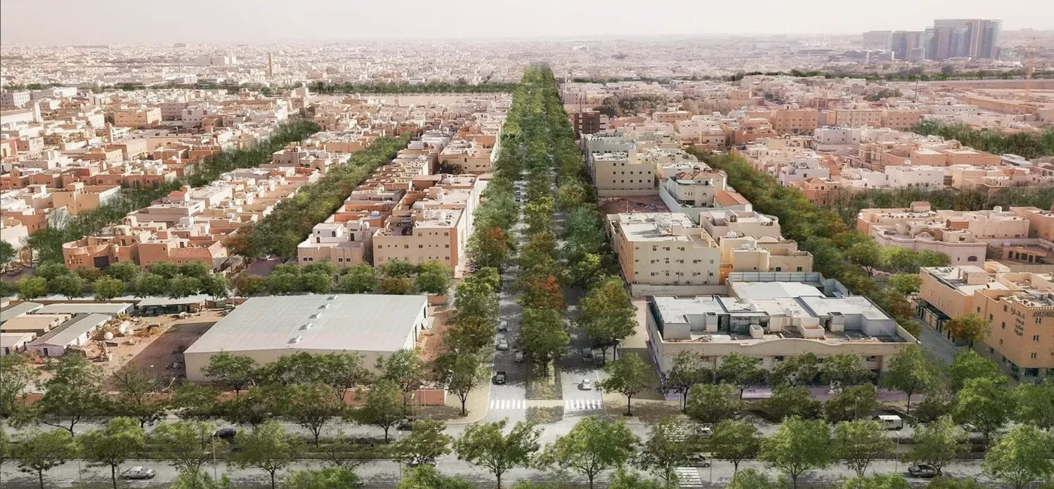 جانب من العاصمة السعودية الرياض التي تستضيف «كوب 16» لمكافحة التصحر (الشرق الأوسط)