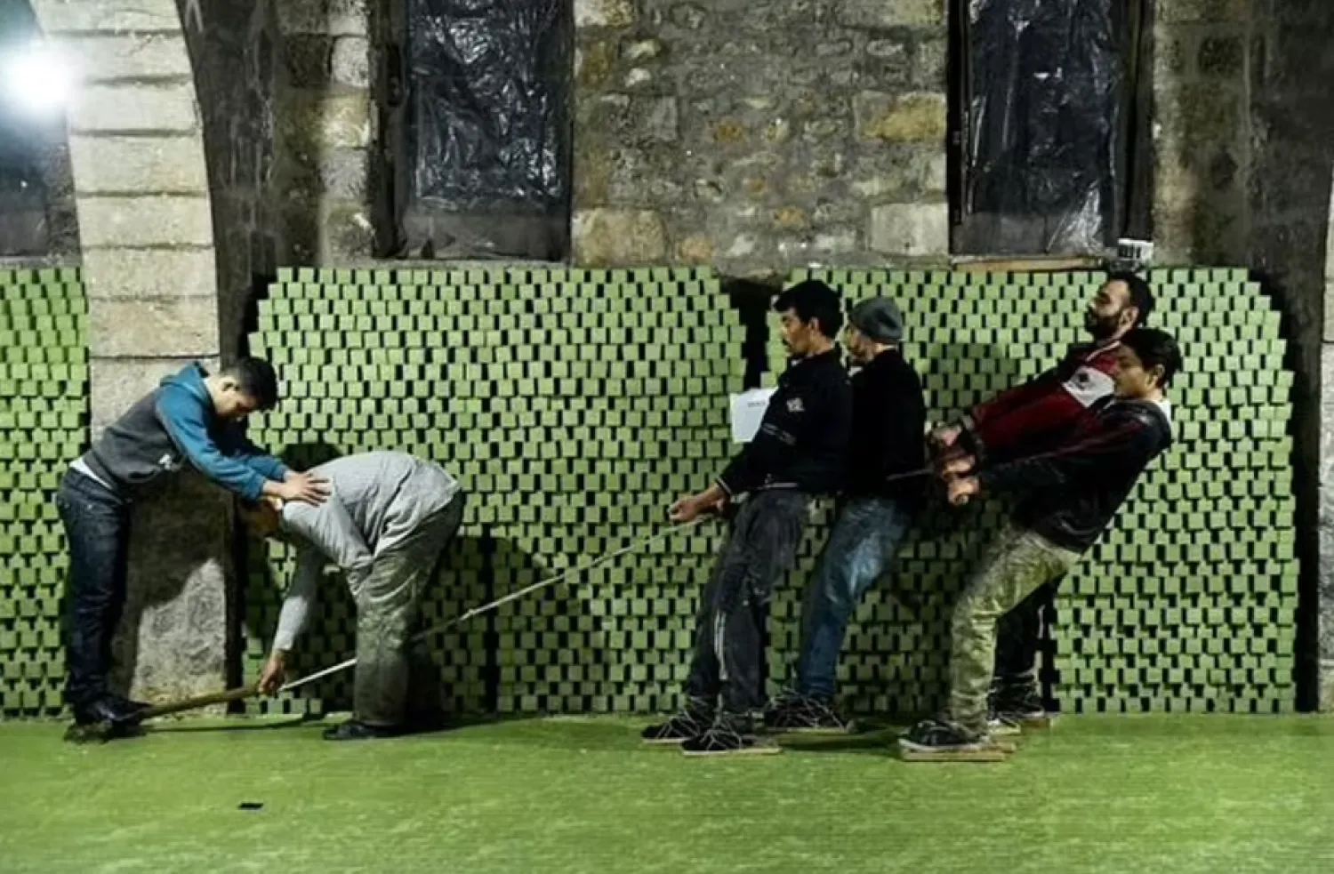 Artisans have been using the same methods from 3,000 years to make the famous Aleppo soap - AFP