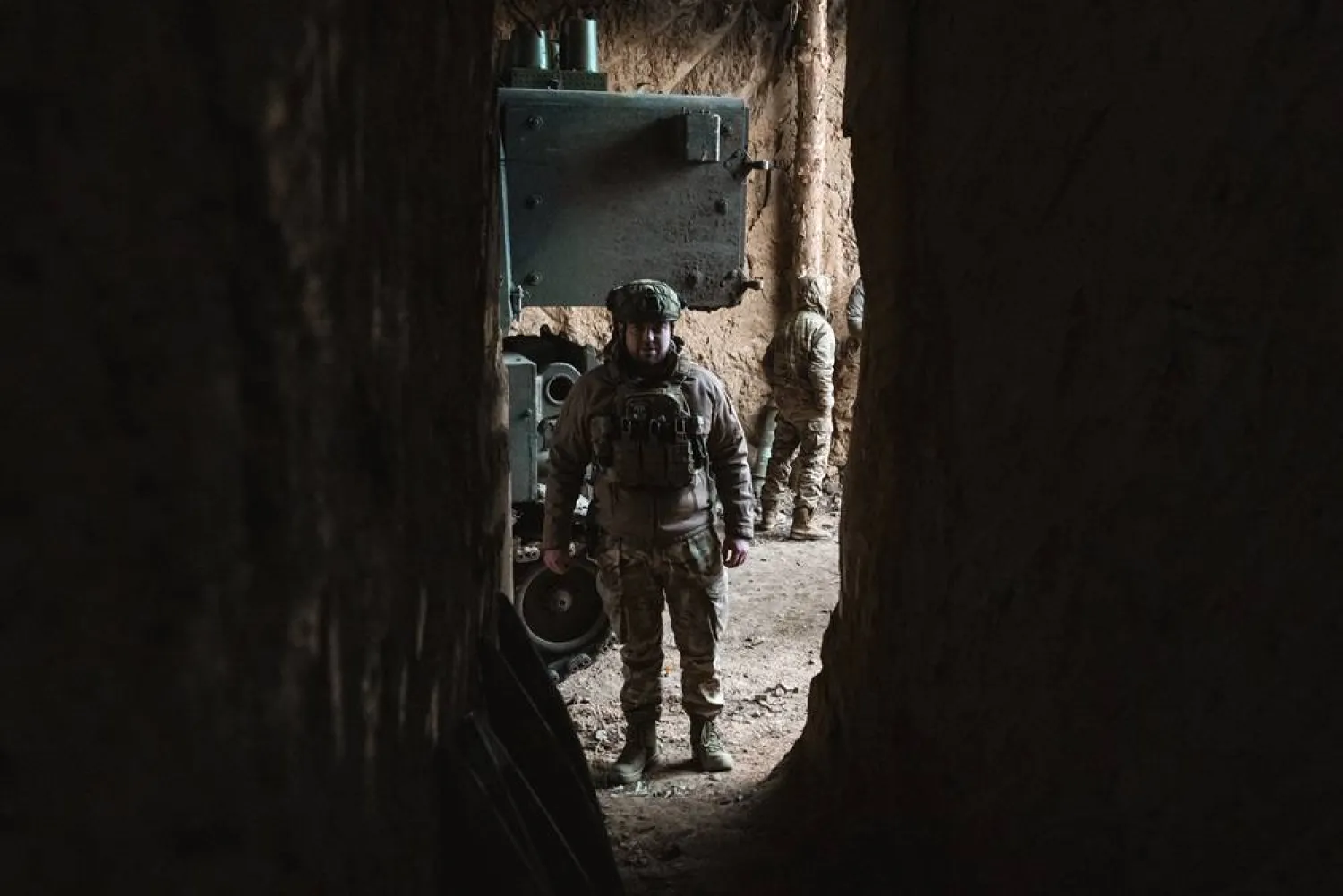 Ukrainian servicemen of the 118th Mechanized Brigade of the Ukrainian Ground Forces operate with an American 155 mm turreted self-propelled howitzer M109 in the direction of Robotyne repelling a Russian assault on a frontline in the Zaporizhzhia area, Ukraine, 03 December 2024 amid ongoing Russian invasion. (EPA) 
