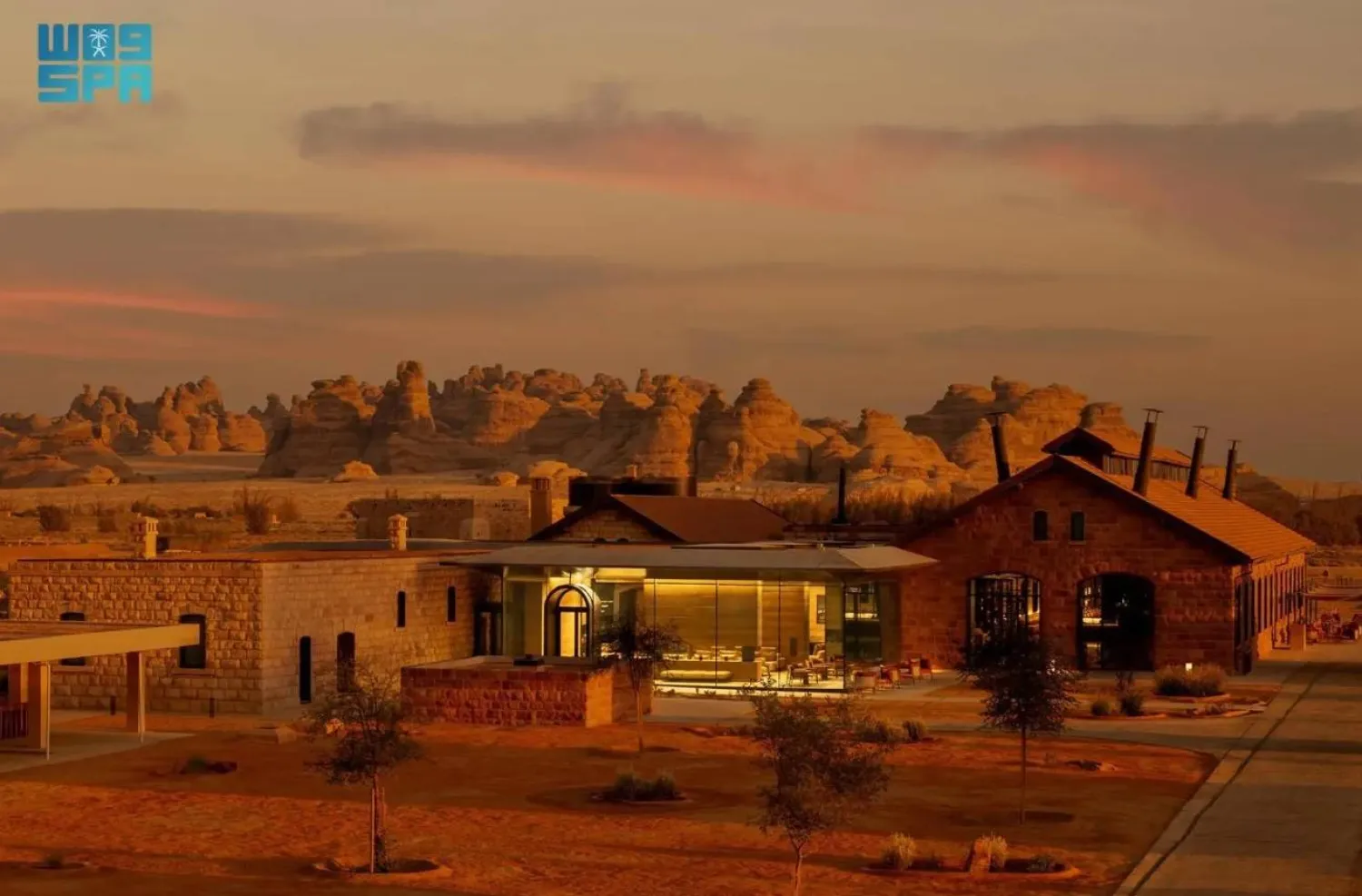 The hotel has 35 rooms designed to blend luxury with the natural surroundings. SPA