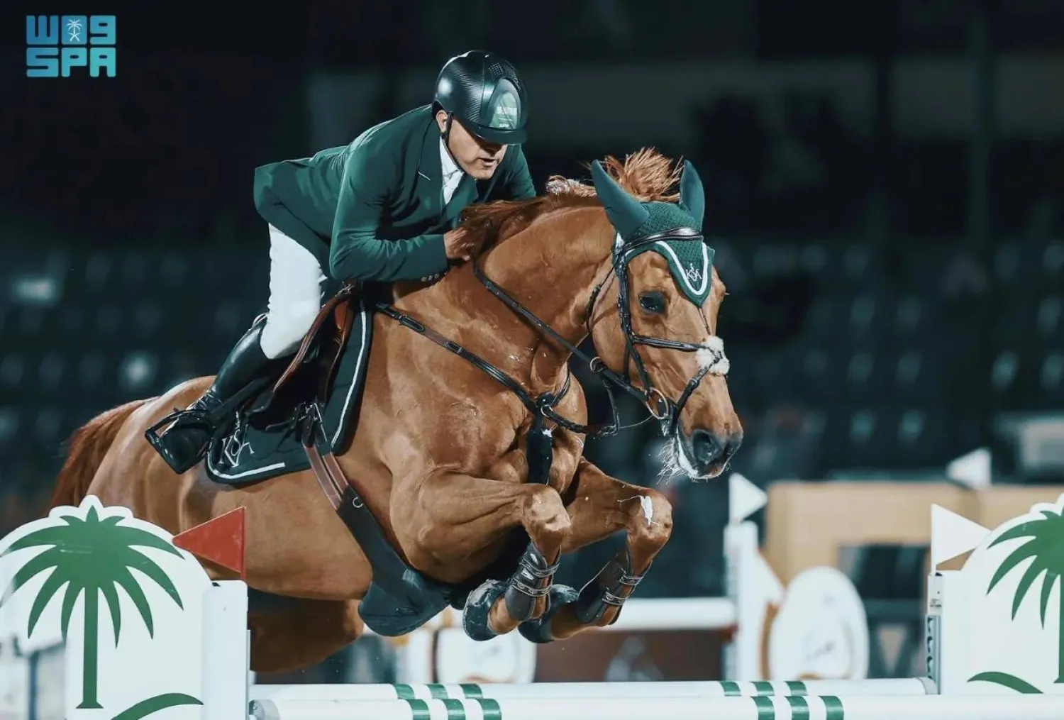The Jump Saudi International Championship was held at the Saudi Jumping venue in Al-Janadriyah. SPA
