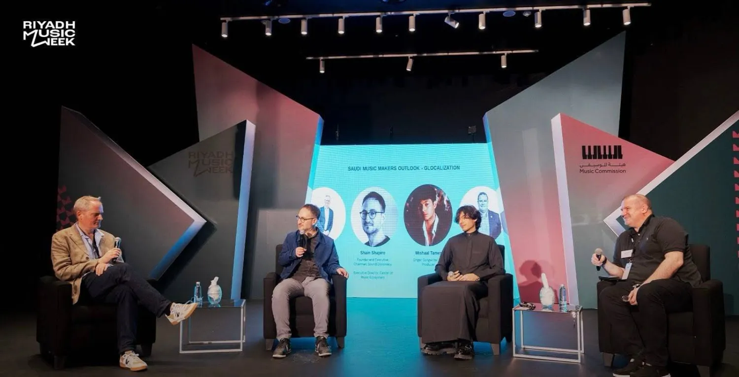 شهد «أسبوع الرياض الموسيقي» مجموعة من الحوارات المثرية التي شارك فيها مبدعون من دول العالم (هيئة الموسيقى)