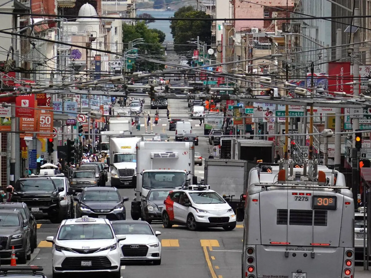 GM bought the Cruise startup in 2016 and has since poured billions of dollars to make the operation a viable business. JUSTIN SULLIVAN / GETTY IMAGES NORTH AMERICA/AFP

