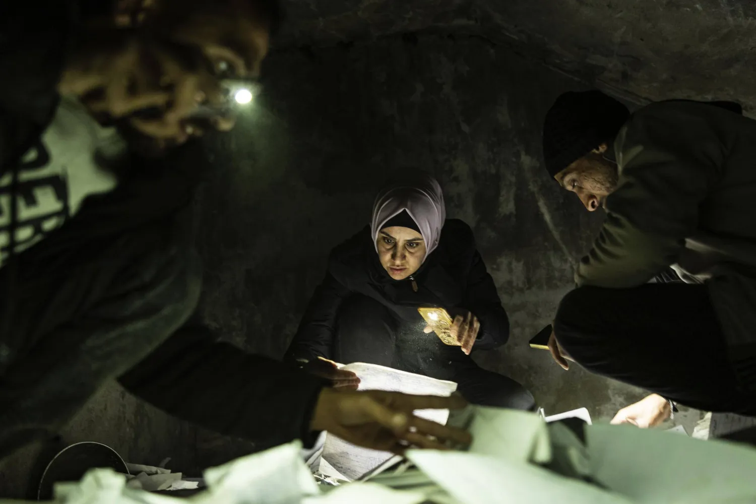 The Association of Detainees and Missing Persons of Saydnaya Prison collects documentation and testimonies relating the horrors at what Amnesty International has called a 'human abattoir'. Sameer Al-DOUMY / AFP
