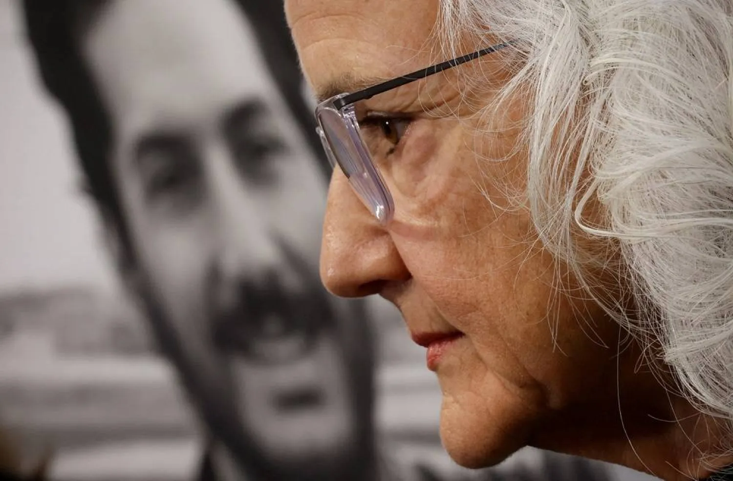 Debra Tice, mother of journalist Austin Tice who disappeared while reporting in Syria in 2012, holds a news conference at the National Press Club in Washington, US, May 2, 2023. (Reuters) 