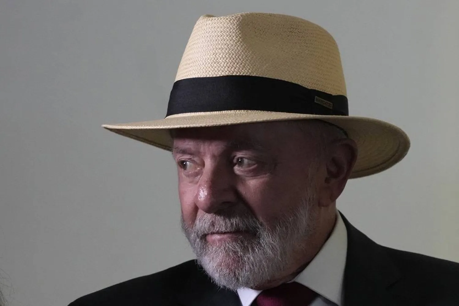 Brazilian President Luiz Inacio Lula da Silva attends an event marking two years since the alleged coup attempt when supporters of former President Jair Bolsonaro invaded government buildings and called for a military intervention, in Brasilia, Brazil, Wednesday, Jan. 8, 2025. (AP) 