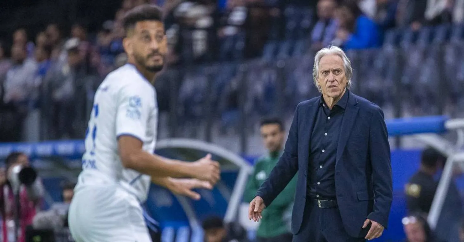 خيسوس قال إن لاعبيه لم يعانوا أي ضغوط حتى بعد الخروج من بطولة كأس الملك (تصوير: سعد الدوسري)