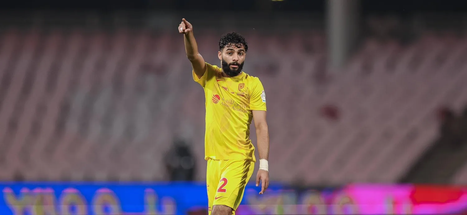 محمد أبو الشامات لاعب فريق القادسية (نادي القادسية)