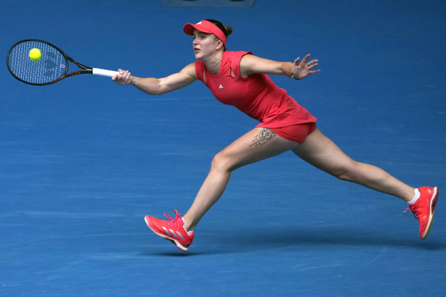 الأوكرانية إيلينا سفيتولينا (أ.ب)