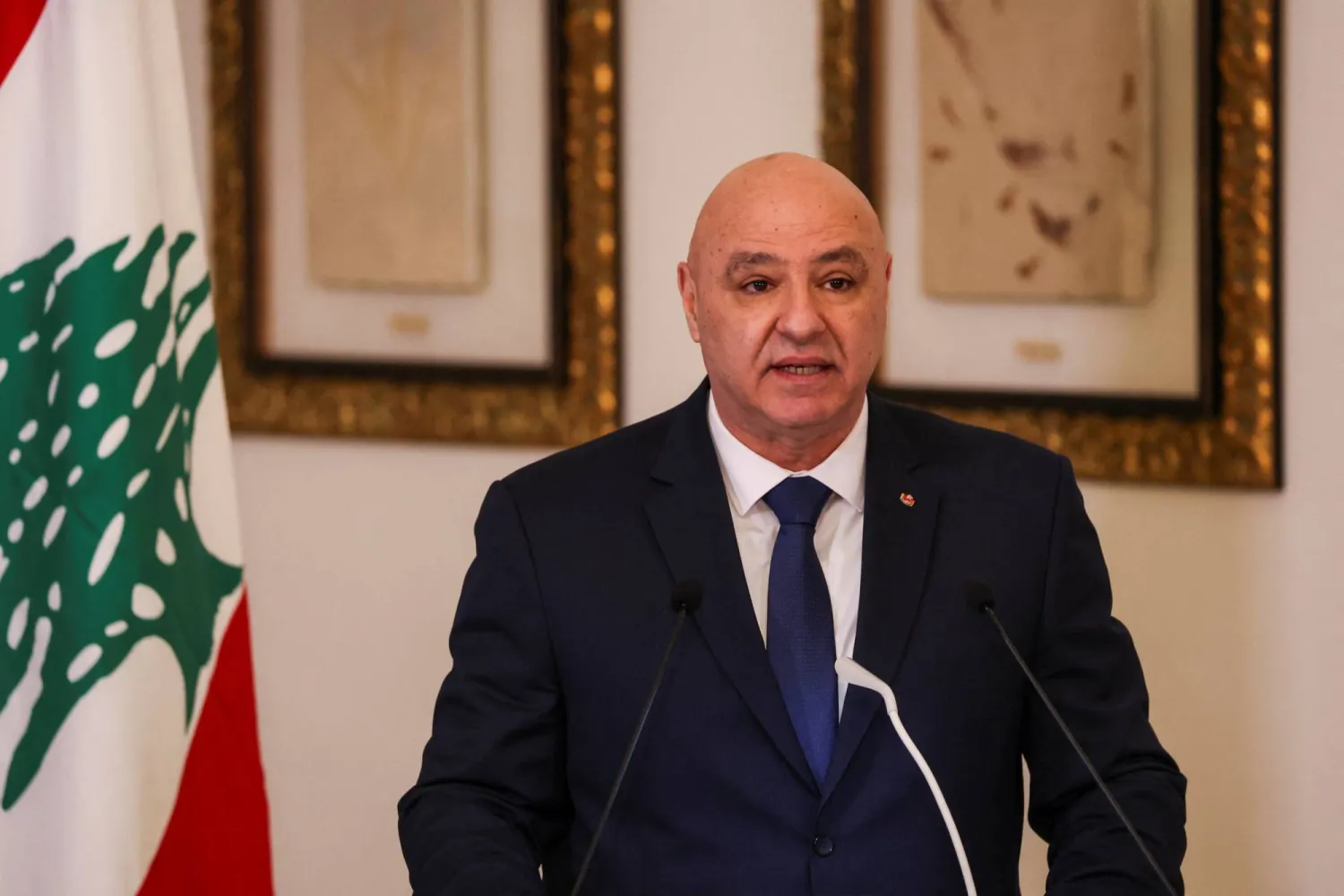 رئيس الجمهورية اللبنانية جوزيف عون (رويترز)