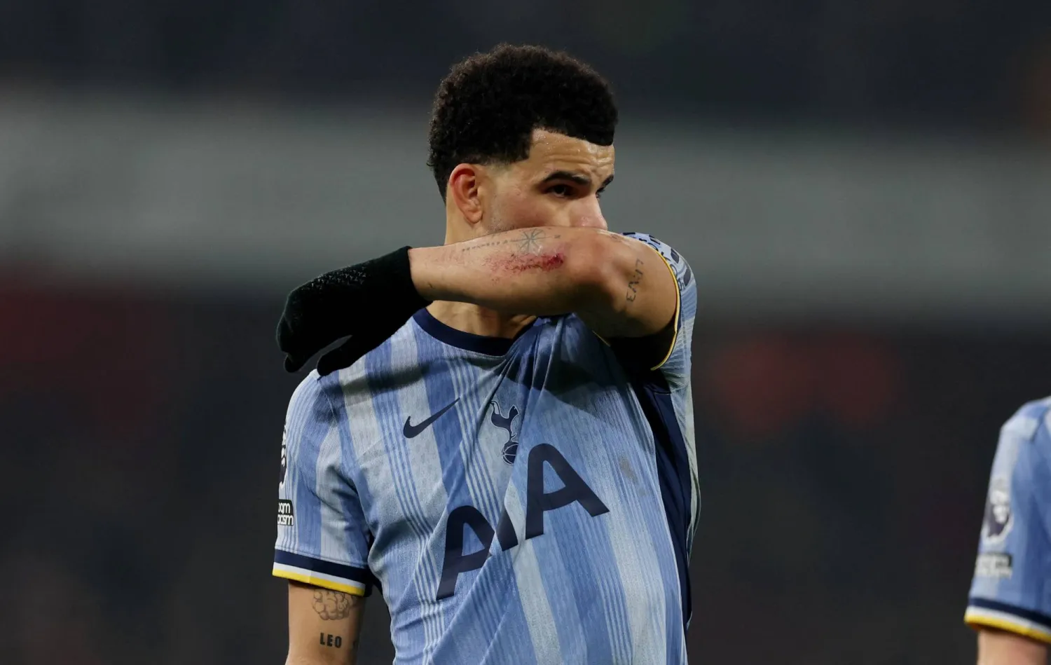 دومينيك سولانكي يغيب عن توتنهام لستة أسابيع (رويترز)