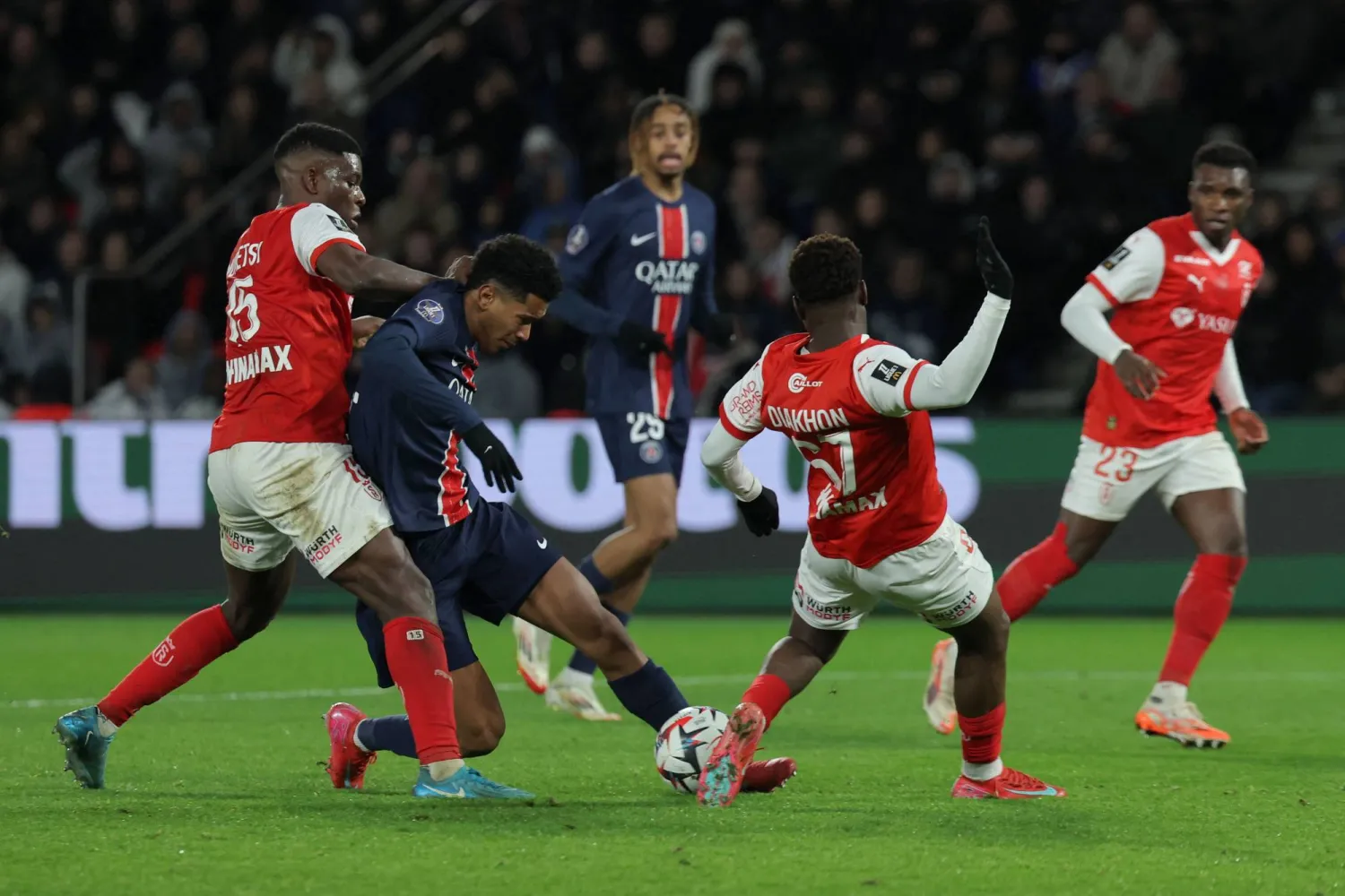 من المواجهة التي جمعت سان جيرمان 