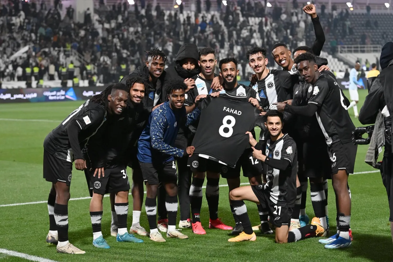 نجح الشباب باستعادة نغمة انتصاراته بفوزه أمام الفيحاء (تصوير: عبد الرحمن السالم) 