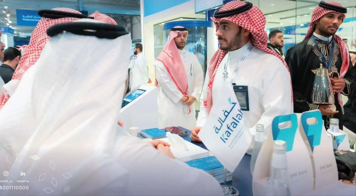 جناح برنامج «كفالة» في ملتقى «بيبان 24» (منصة إكس)