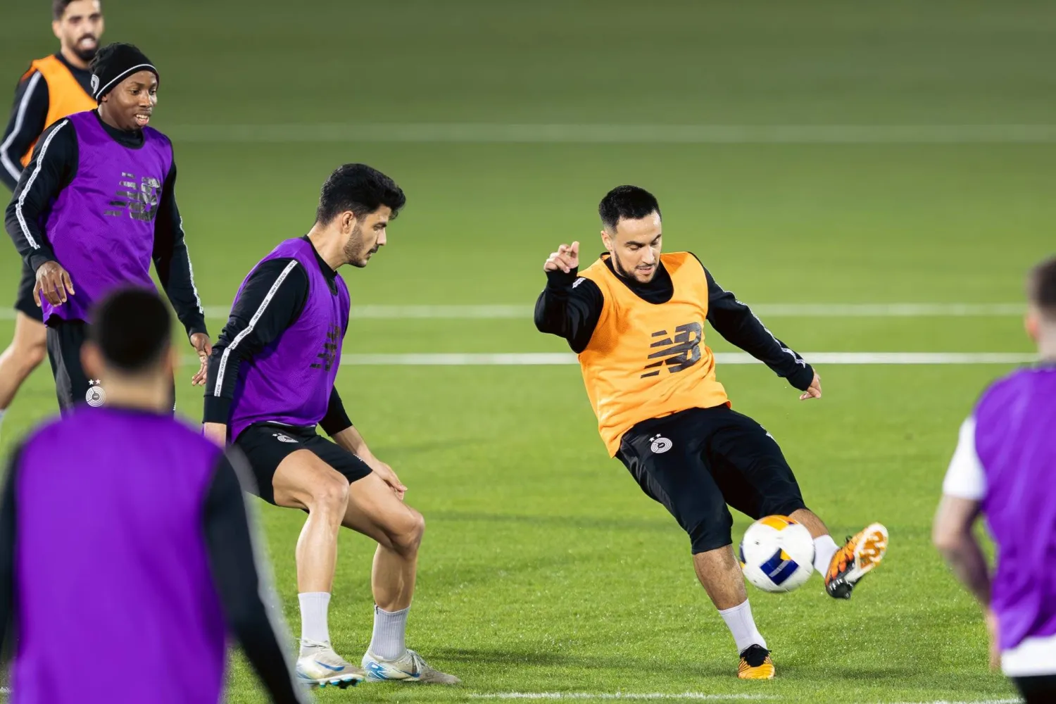 جانب من تدريبات السد (نادي السد القطري)