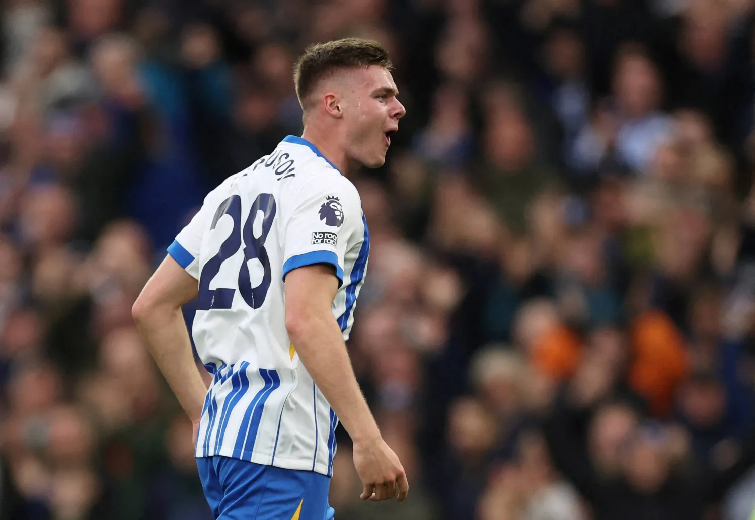 إيفان فيرغسون لاعب برايتون المنتقل لوست هام (رويترز)