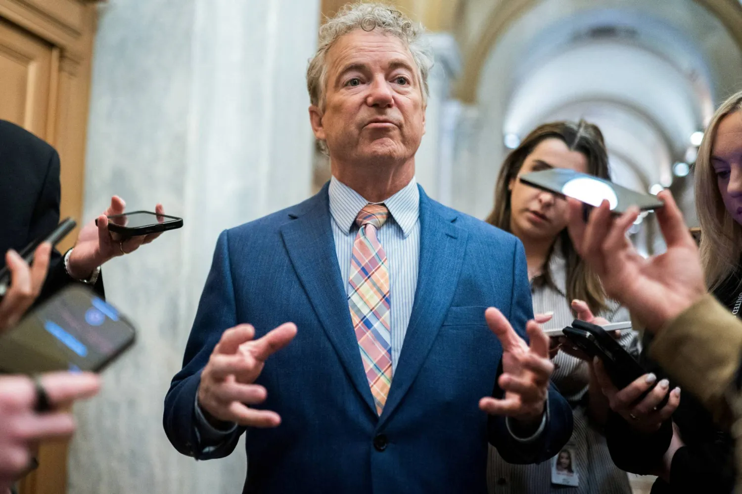 السناتور الجمهوري راند بول (أرشيفية - رويترز)