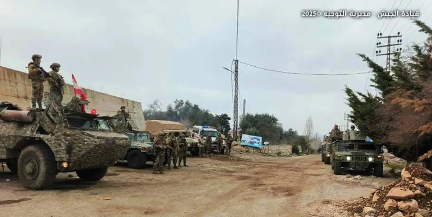 Lebanese Army completes deployment along Lebanese-Syrian border (Army Command)