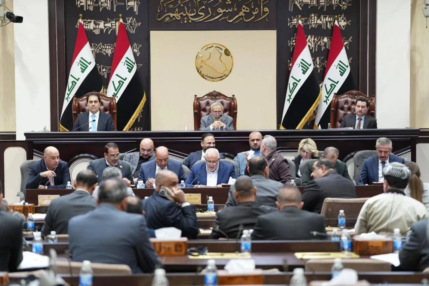 البرلمان العراقي خلال إحدى جلساته في بغداد (إعلام البرلمان)