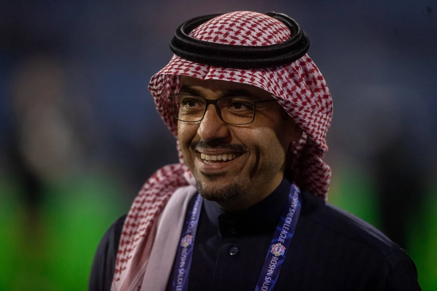 الرزيزاء قال إنه لم يكن لديه خلفية كروية عندما تقدم لرئاسة نادي القادسية (تصوير: يوسف الدبيسي)