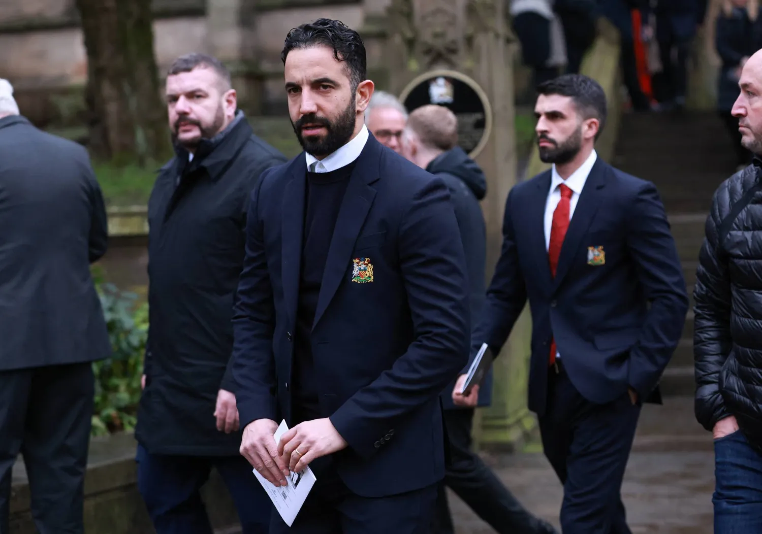 روبن أموريم مدرب مانشستر يونايتد (رويترز)