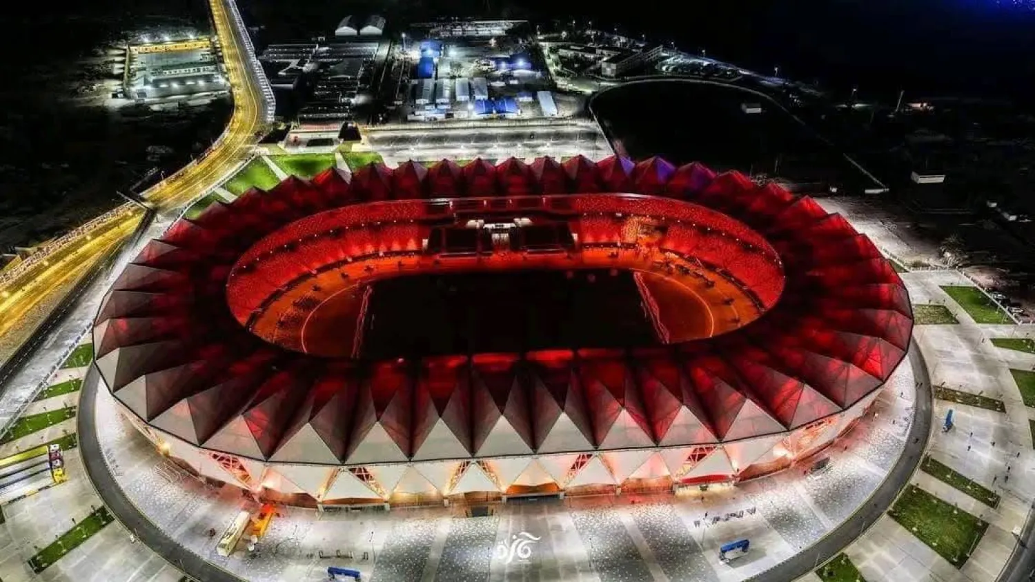 إطلالة من أعلى على «ملعب بنغازي الدولي» (القيادة العامة)