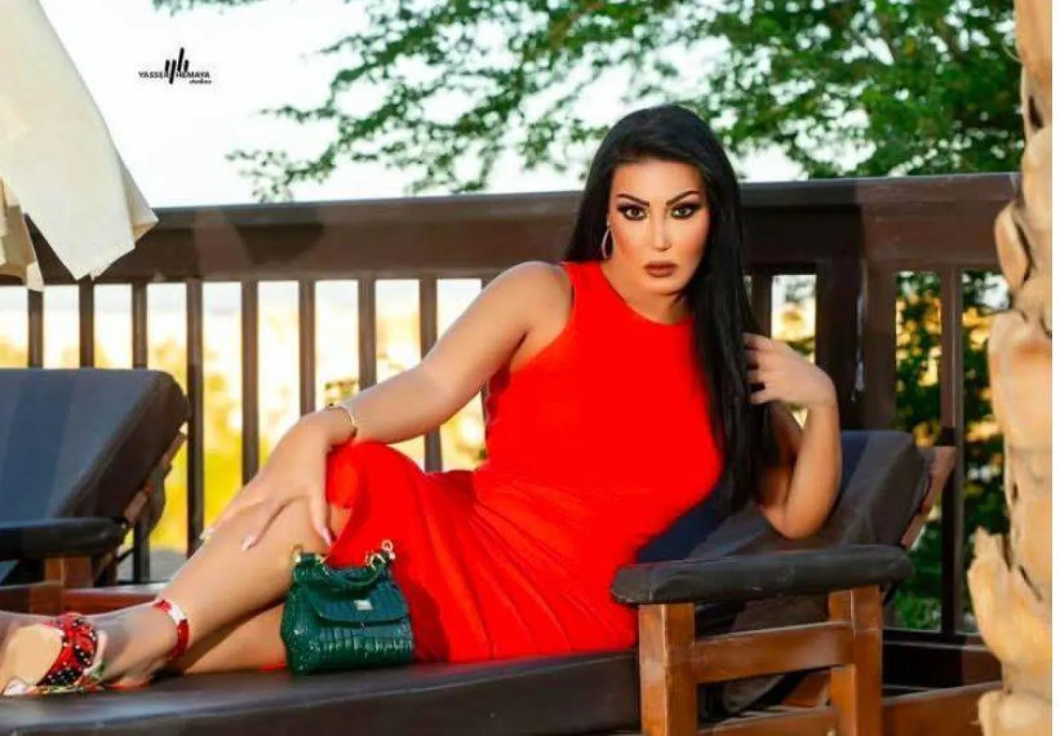 الفنانة المصرية سمية الخشاب تحدّثت عن أعمالها الجديدة (الشرق الأوسط)