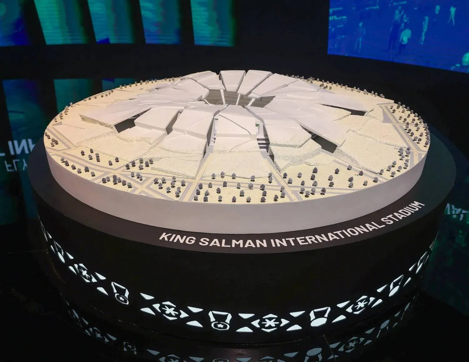 الجناح منح الزوار جولات افتراضية للمنشآت المونديالية في السعودية (الشرق الأوسط)