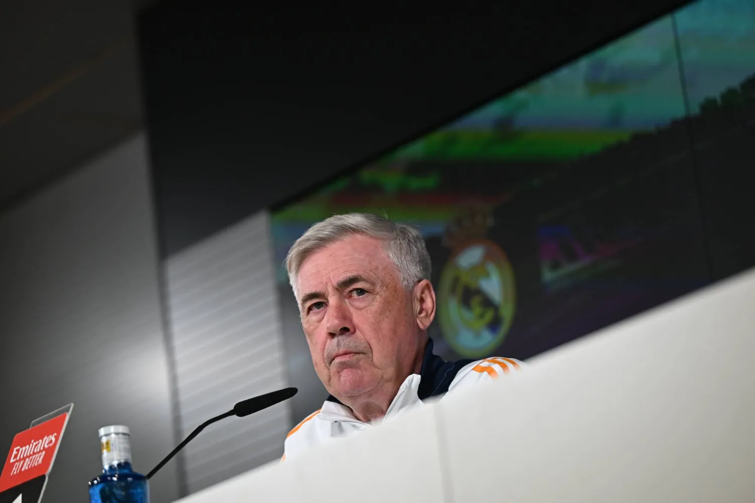 كارلو أنشيلوتي مدرب ريال مدريد (إ.ب.أ)