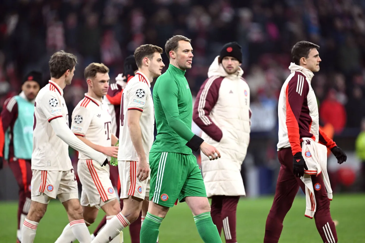 لاعبو بايرن ميونيخ مطالبون بعدم الترويج لحزب يميني (د.ب.أ)