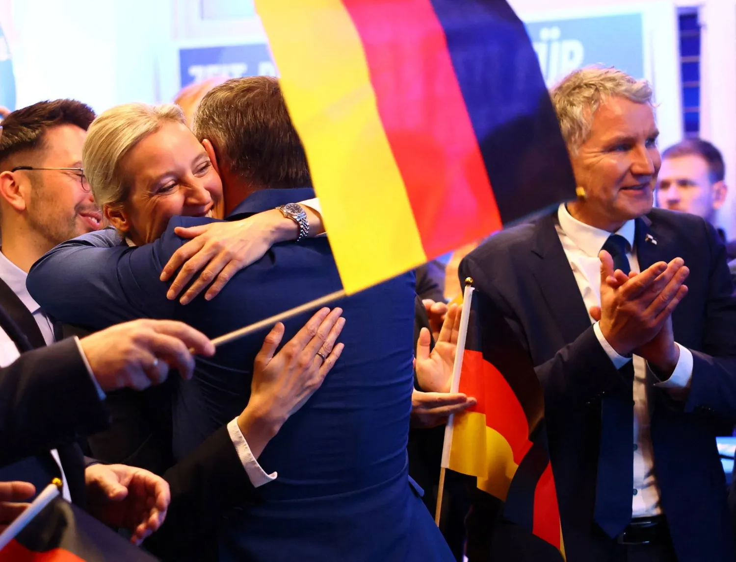 انتخابات البرلمان الألماني (رويترز)