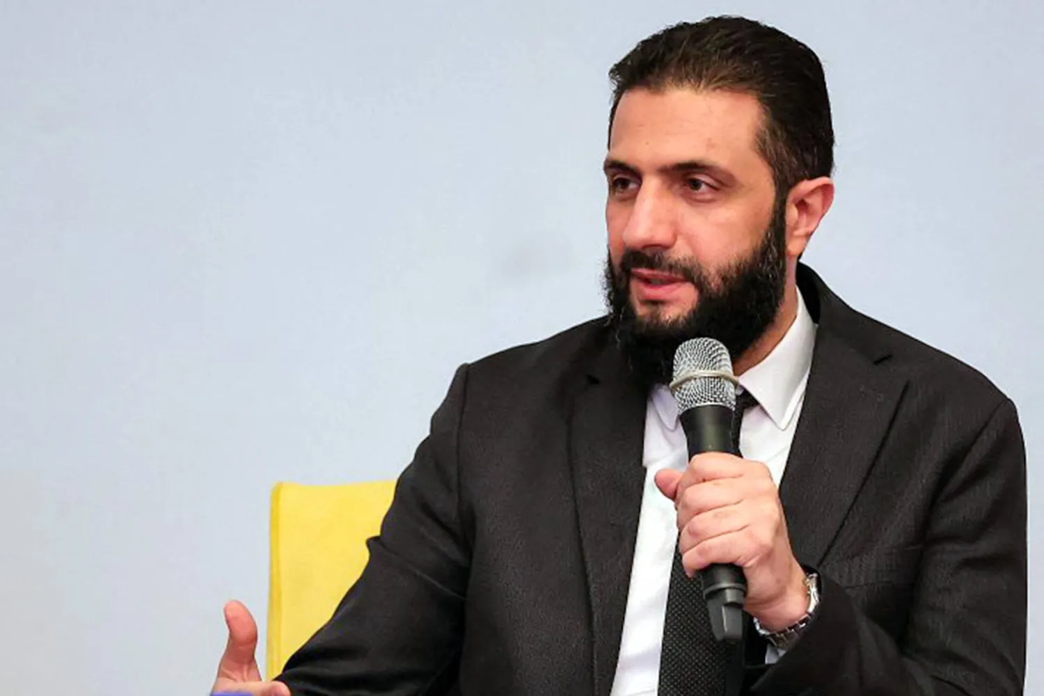 الرئيس السوري أحمد الشرع (أ.ف.ب)