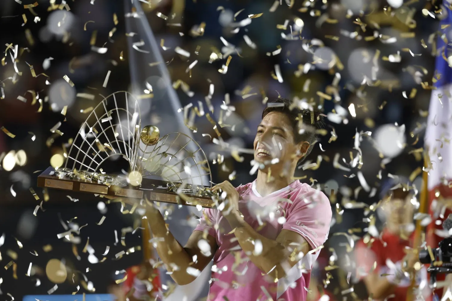 لحظات من تتويج بايس بلقب دورة الريو (إ.ب.أ)