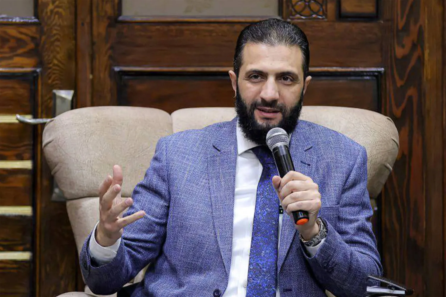 الرئيس السوري أحمد الشرع (أ.ف.ب)