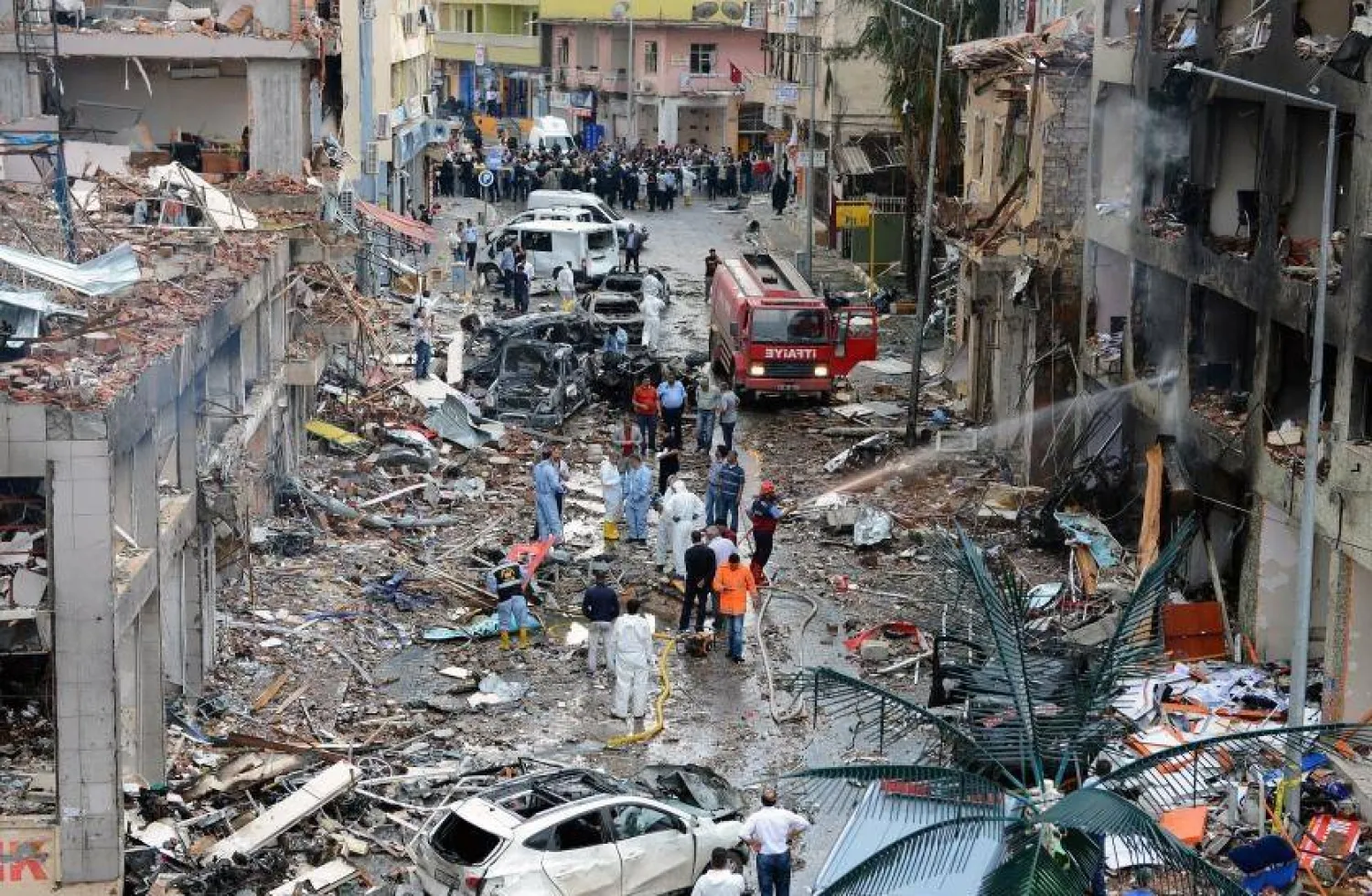 تفجير ريحانلي المزدوج في 2013 خلف 53 قتيلاً (أرشيفية - إعلام تركي)