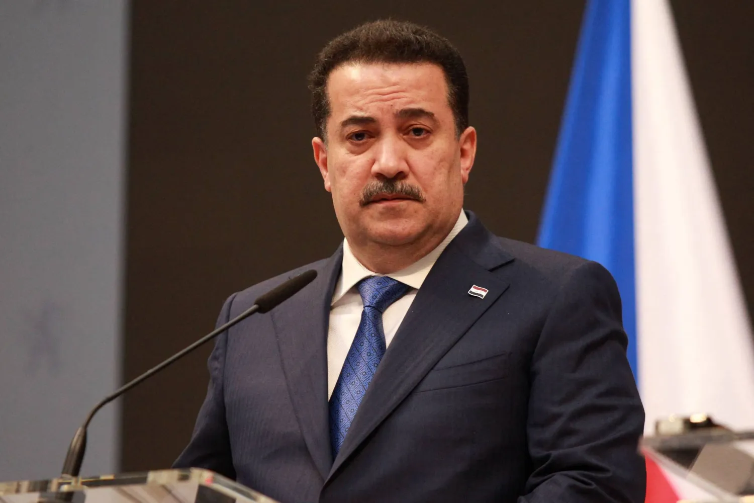 رئيس الوزراء العراقي محمد شياع السوداني (أ.ف.ب)