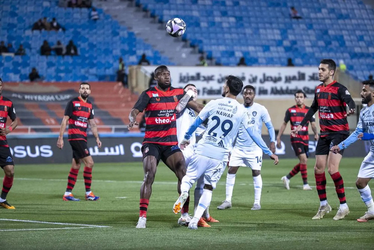 خيّم التعادل السلبي على المباراة (تصوير: سعد الدوسري)